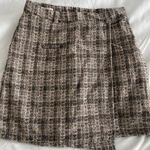 Plaid Skort